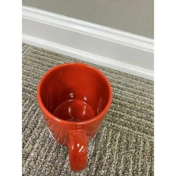 Vintage RARE WAECHTERSBACH West Germany Coffee Tea Mug Chef/Cook Red White EUC - Picture 9 of 13